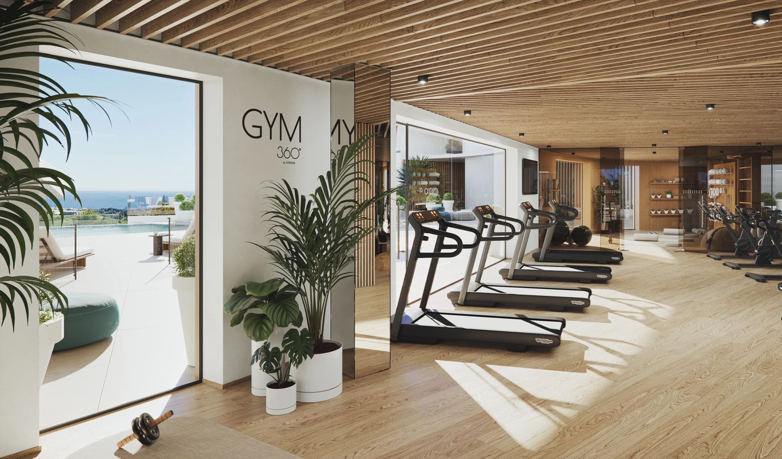 gym 360 by Cordia apartments for sale Mijas