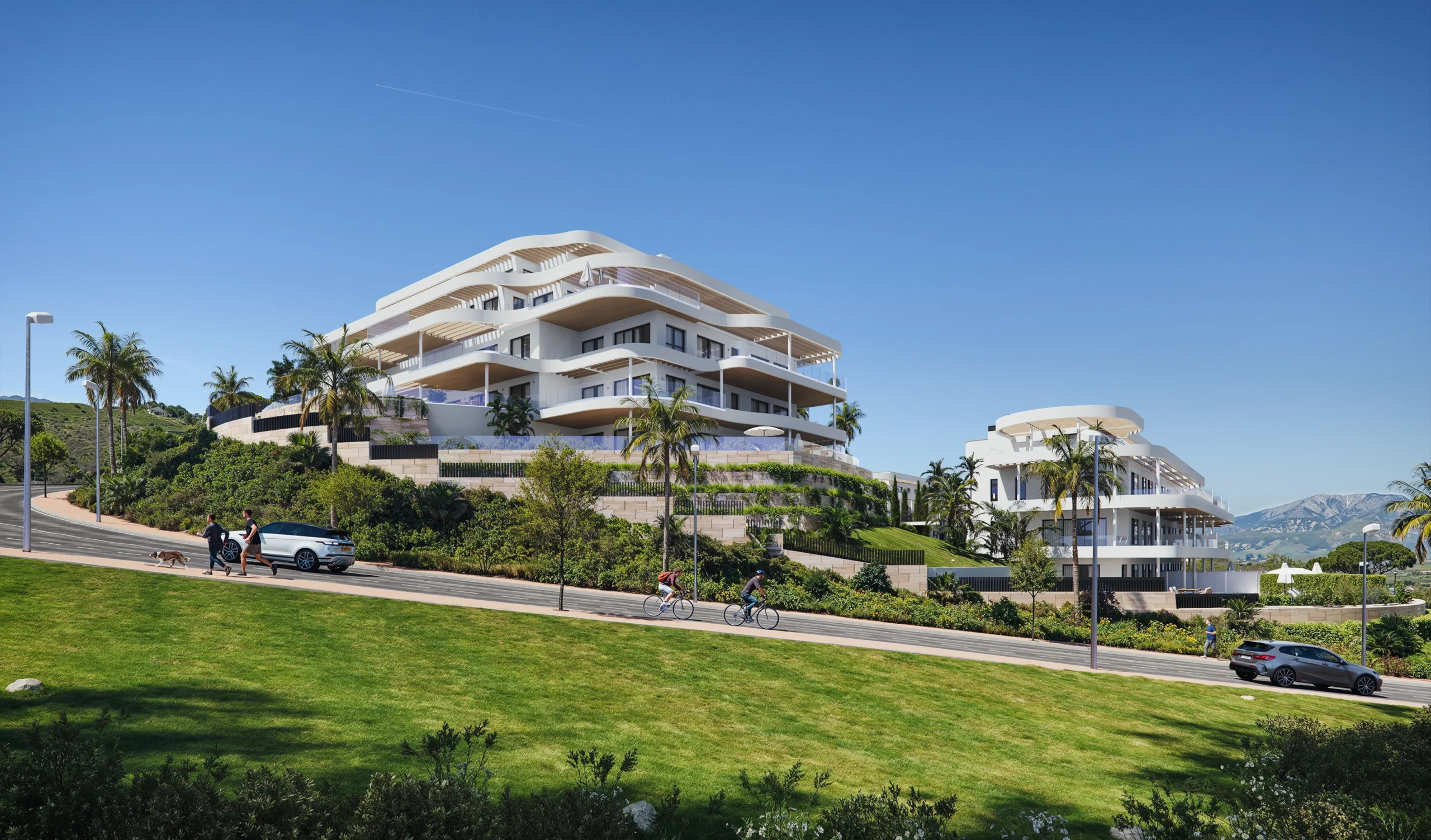 exterior building 360 by Cordia apartments for sale Mijas