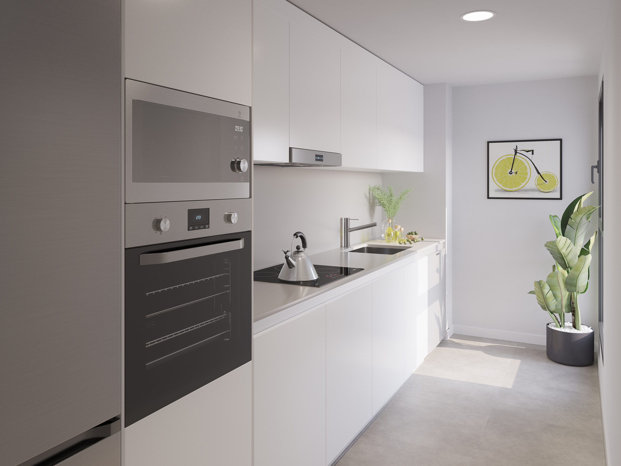 kitchen Hipódromo apartments for sale Mijas