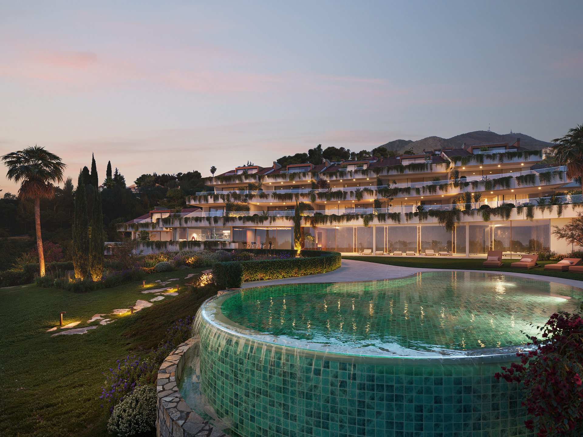 pool and Casatalaya apartments for sale Benalmádena