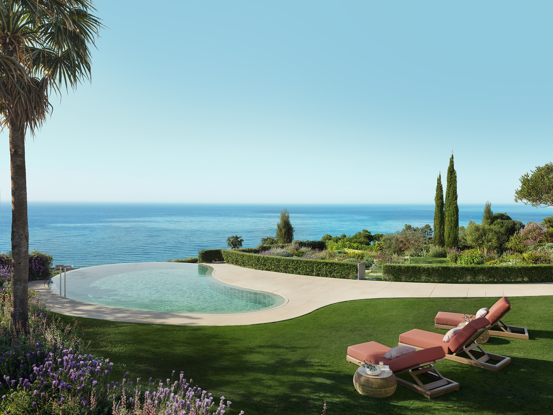 pool with sea view apartments for sale Benalmádena