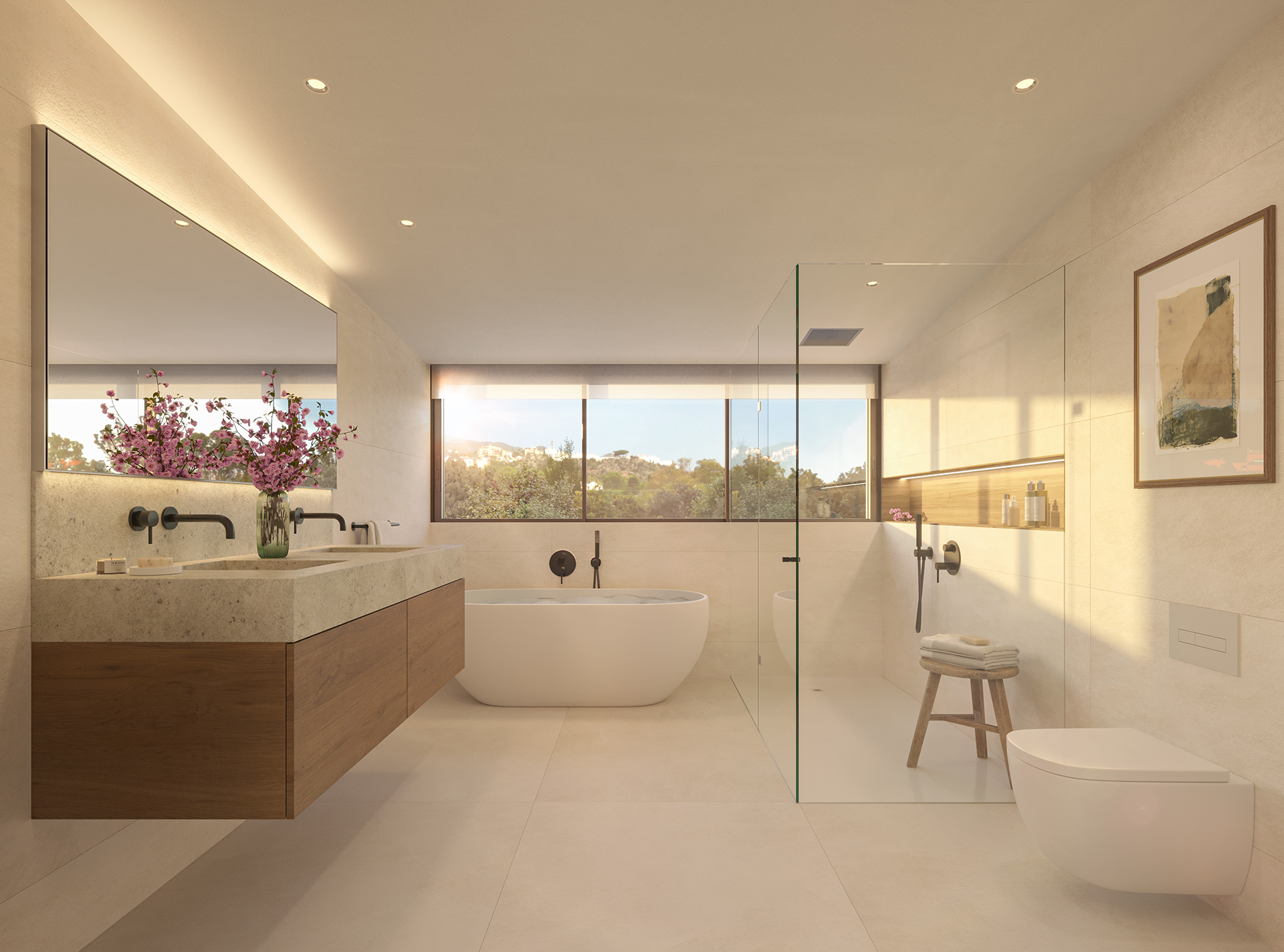bathroom Casatalaya apartments for sale Benalmádena