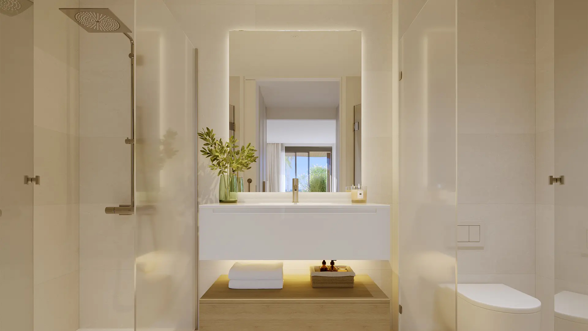 badkamer Evoque Residences Fuengirola appartementen te koop