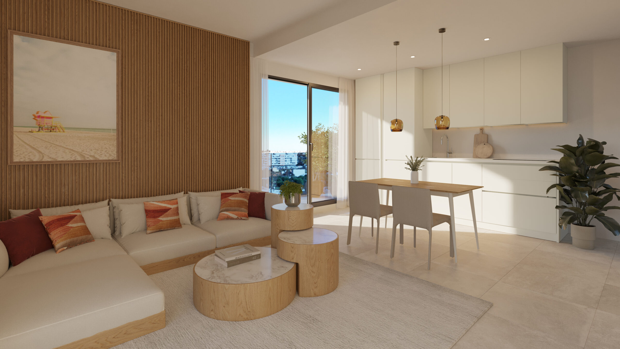 Moderne stue Laguna One Mijas